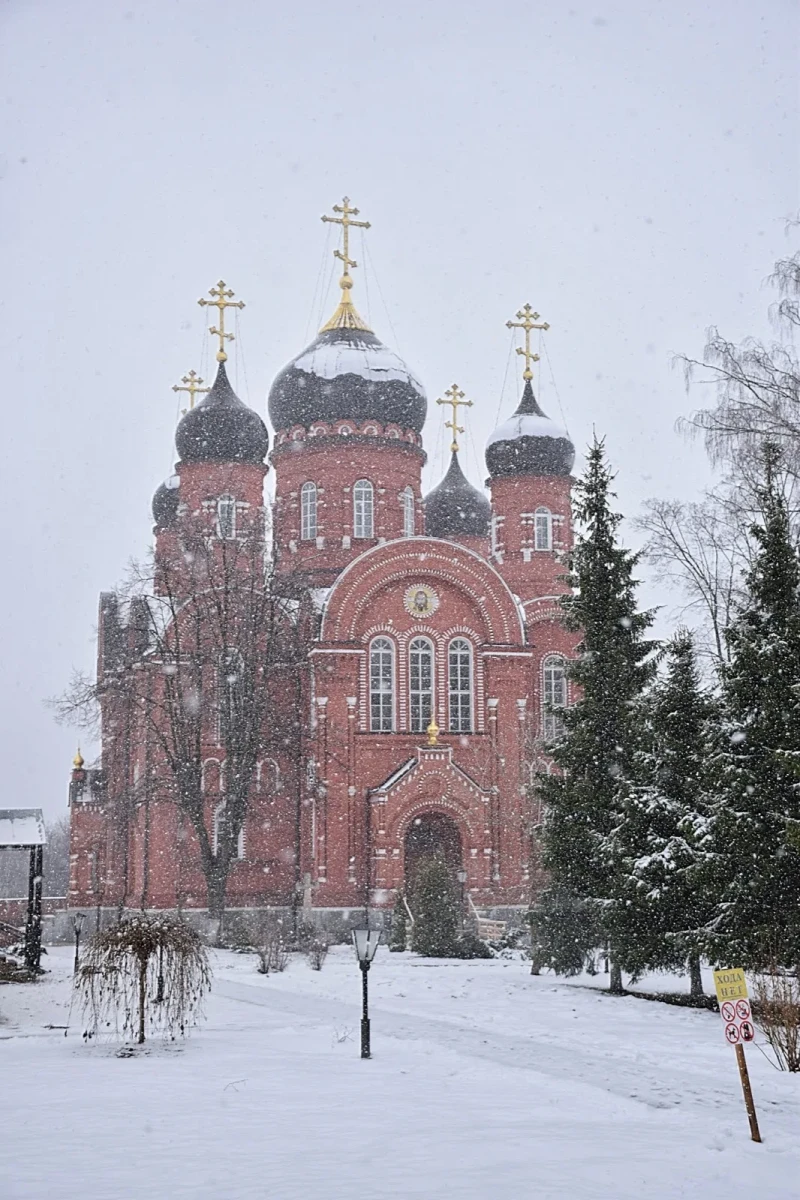 Вознесенский собор Иерусалимского Крестовоздвиженского монастыря в Лукине, где подвизалась Татиана
