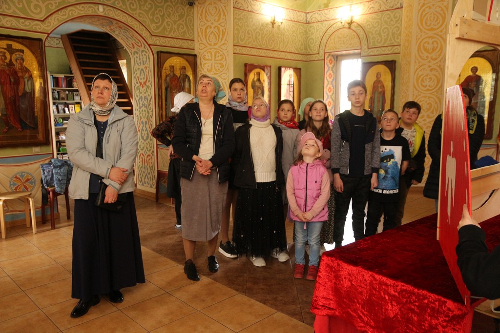 Воскресная школа Никольского храма с. Лямцино в Иоанно-Предтеченском храме мкрн. Востряково г. Домодедово. — фото 3