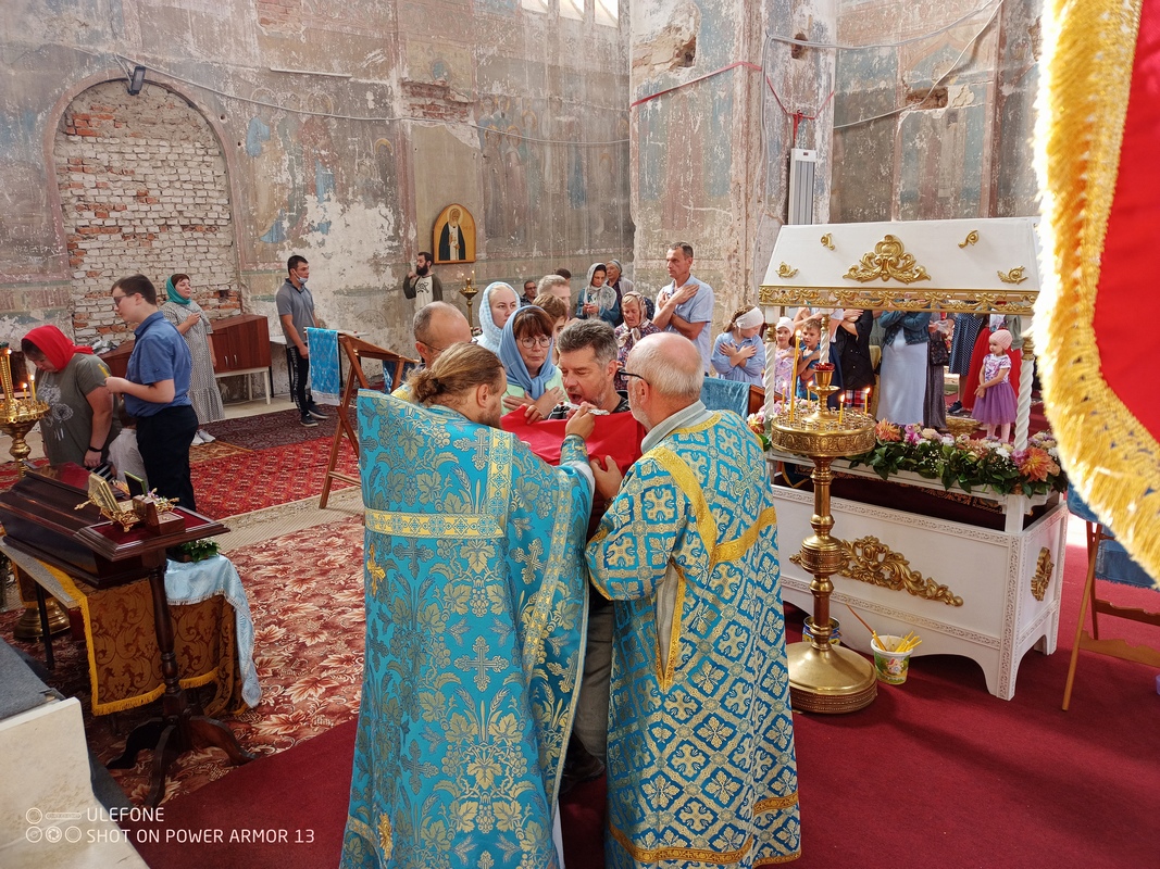 Престольный праздник в Успенском соборе с. Добрыниха
