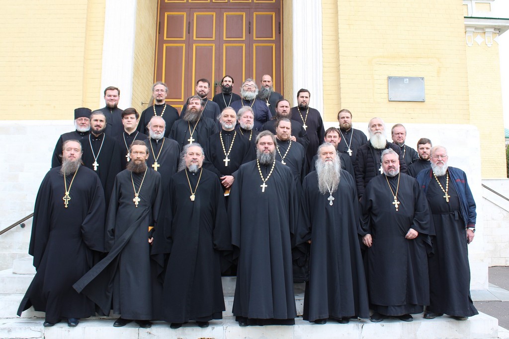 Братское совещание духовенства Домодедовского благочиния.