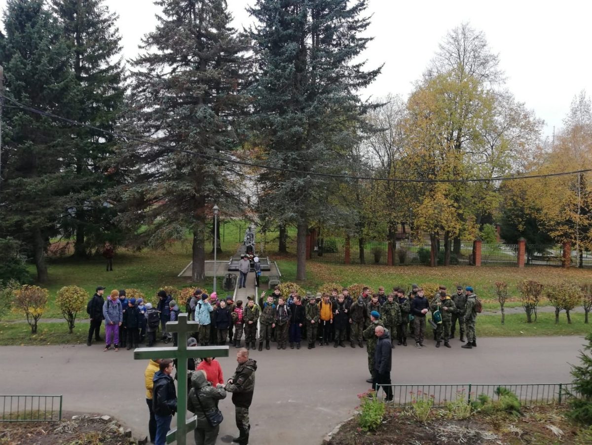 Молебен для православной дружины Владимира Храброго в Добрынихе