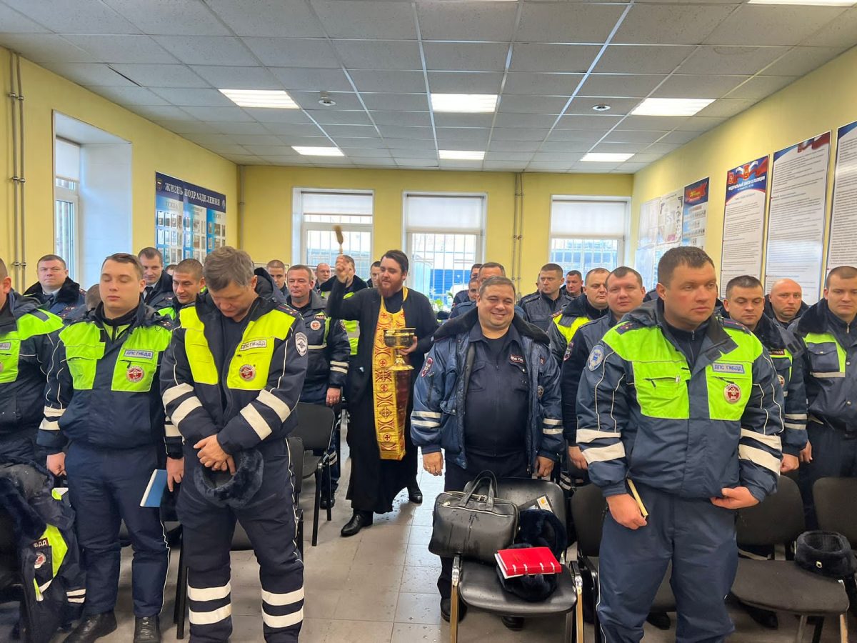День служебной подготовки в 7-м спецбатальоне ДПС ГИБДД г. Домодедово