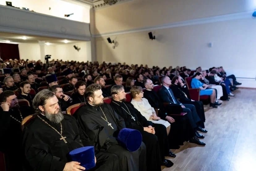 Делегация Домодедовского благочиния приняла участие в открытии регионального этапа XX Московских областных Рождественских образовательных чтений «Глобальные вызовы современности и духовный выбор человека» — фото 7