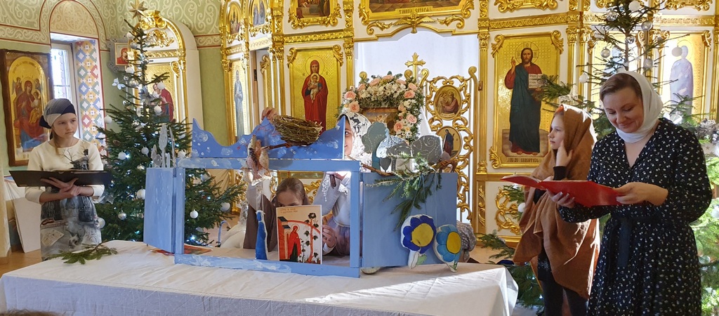 Рождество Христово в Иоанно-Предтеченском храме мкр. Востряково