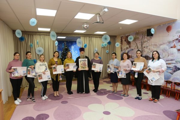 Рождественская встреча в Детском саду «Ромашка» мкр. Востряково.