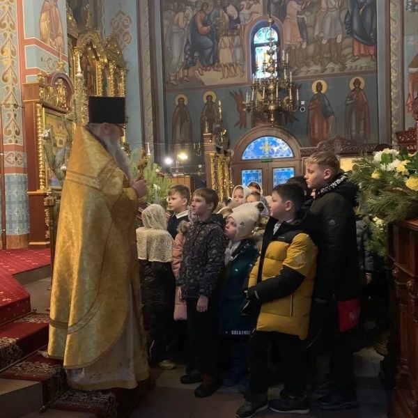Божественная литургия для учащихся Православной гимназии г. Домодедово