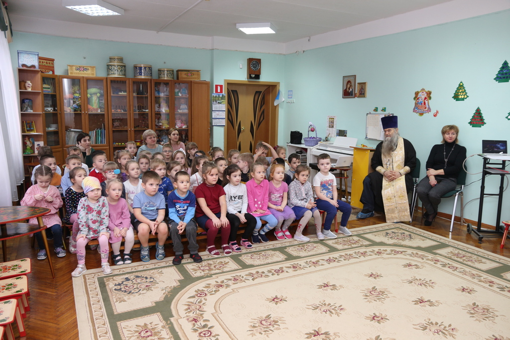 Рождественские встречи в Детском саду «Березка» мкр. Авиационный.