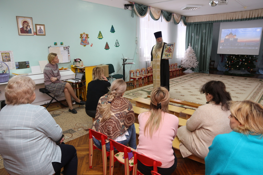 Рождественские встречи в Детском саду «Березка» мкр. Авиационный.