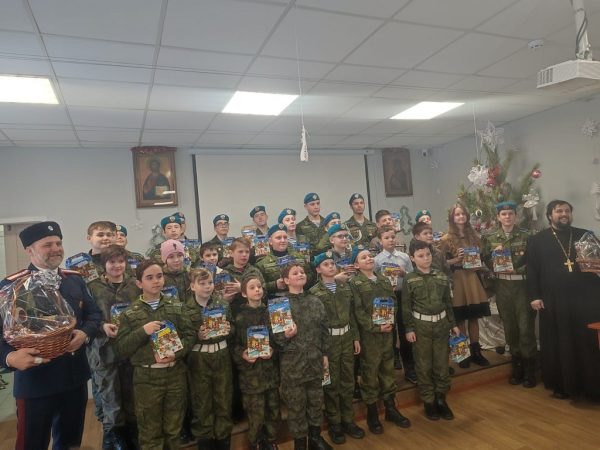 Празднование Домодедовской дружиной Рождества Христова.