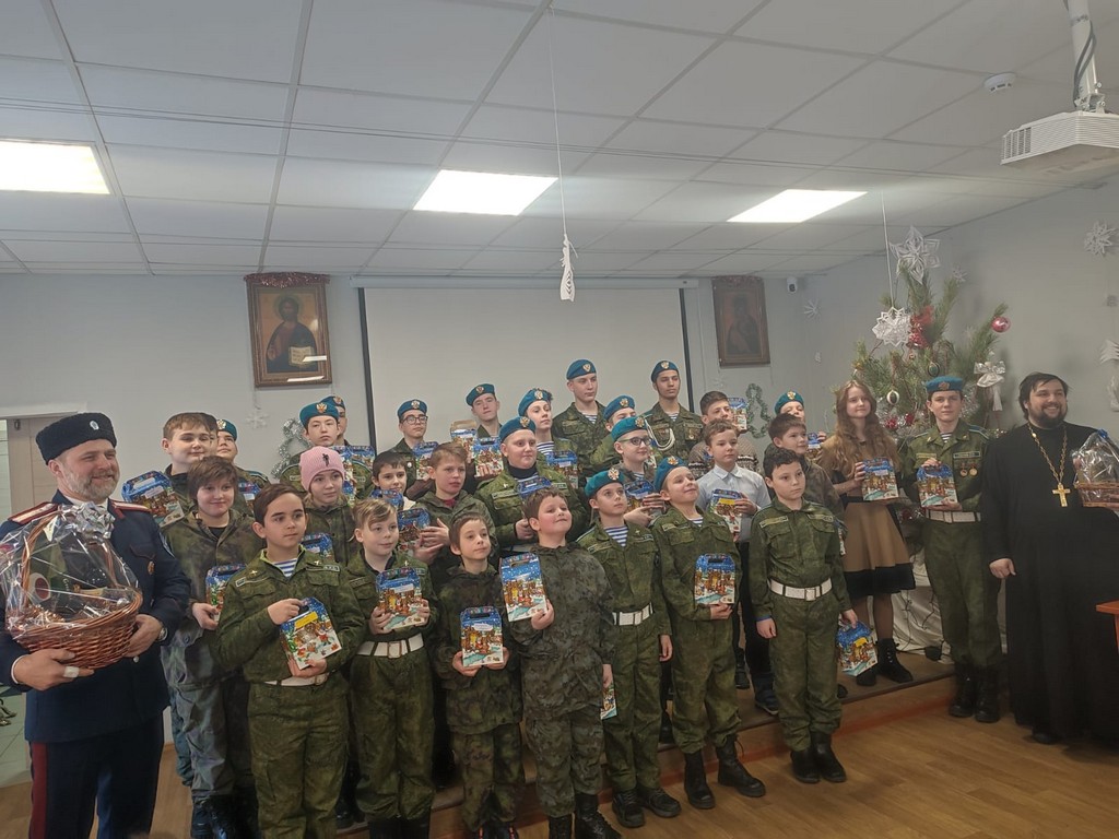 Празднование Домодедовской дружиной Рождества Христова.