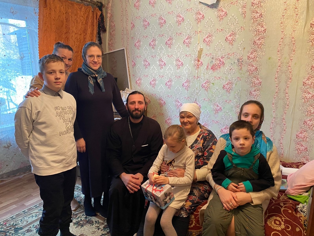 Подарок к Рождеству в селе Успенское