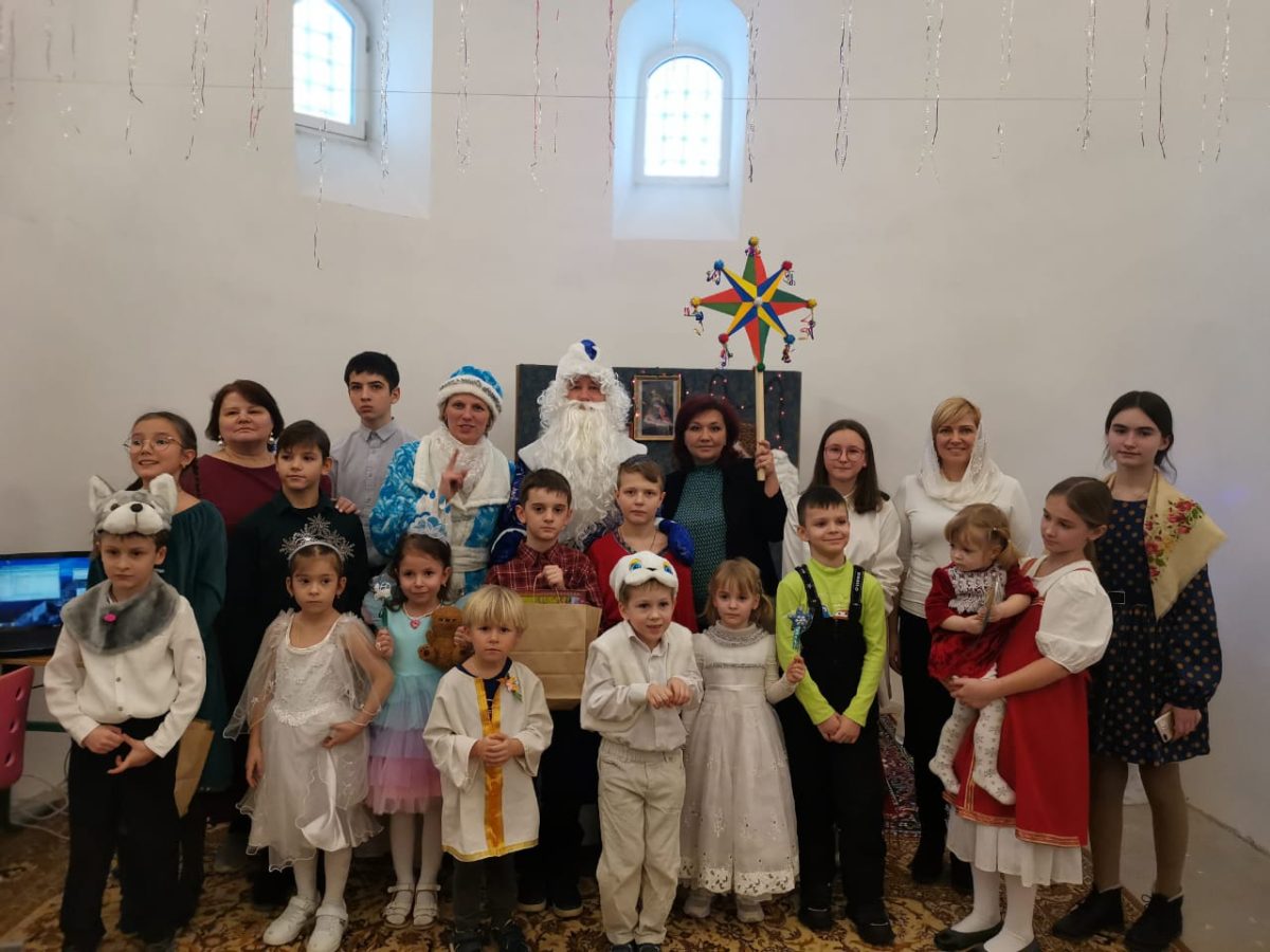 Рождество Христово в храме Новомучеников и исповедников Домодедовских