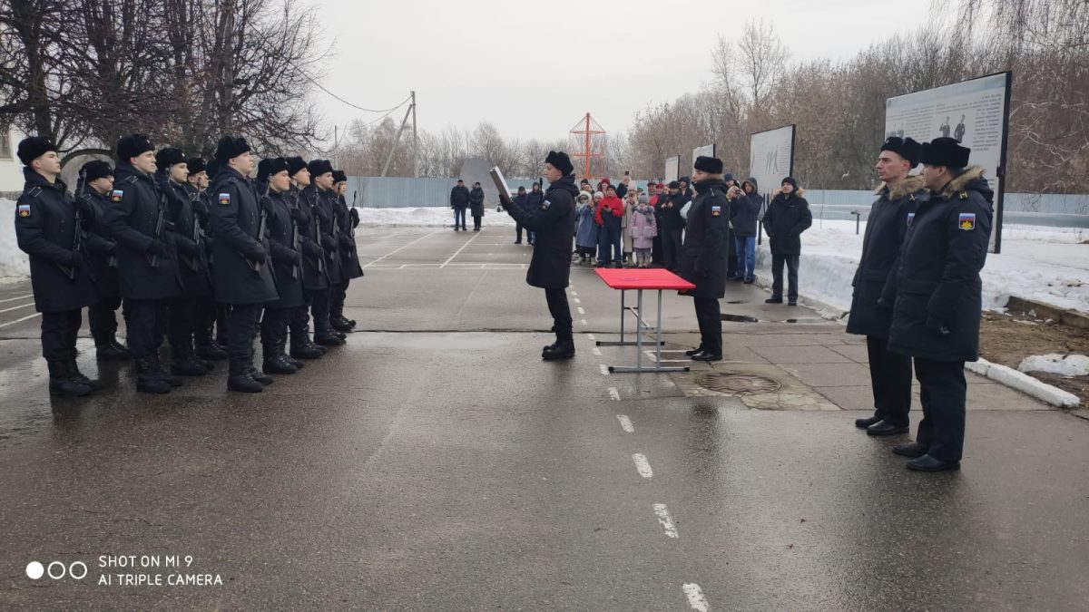 Присяга в войсковой части с. Ям — фото 3