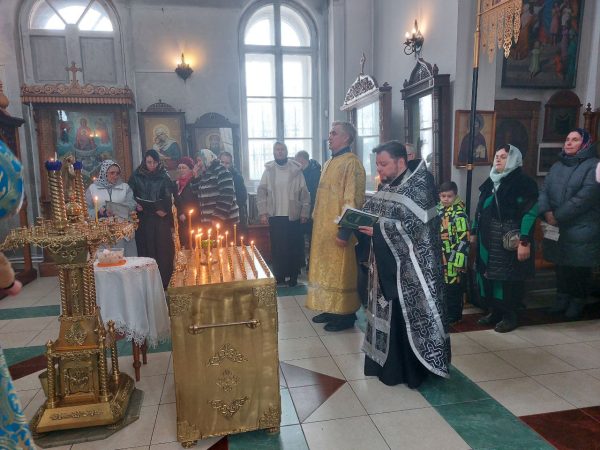 40 дней с момента кончины протоирея Леонида Григорьева настоятеля Преображенского храма села Вельяминово