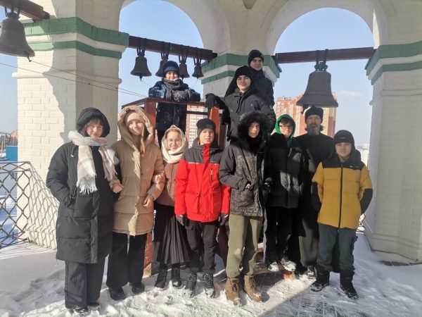 Экскурсия по храму Новомучеников и исповедников Домодедовских г. Домодедово для учащихся Домодедовской школы №8