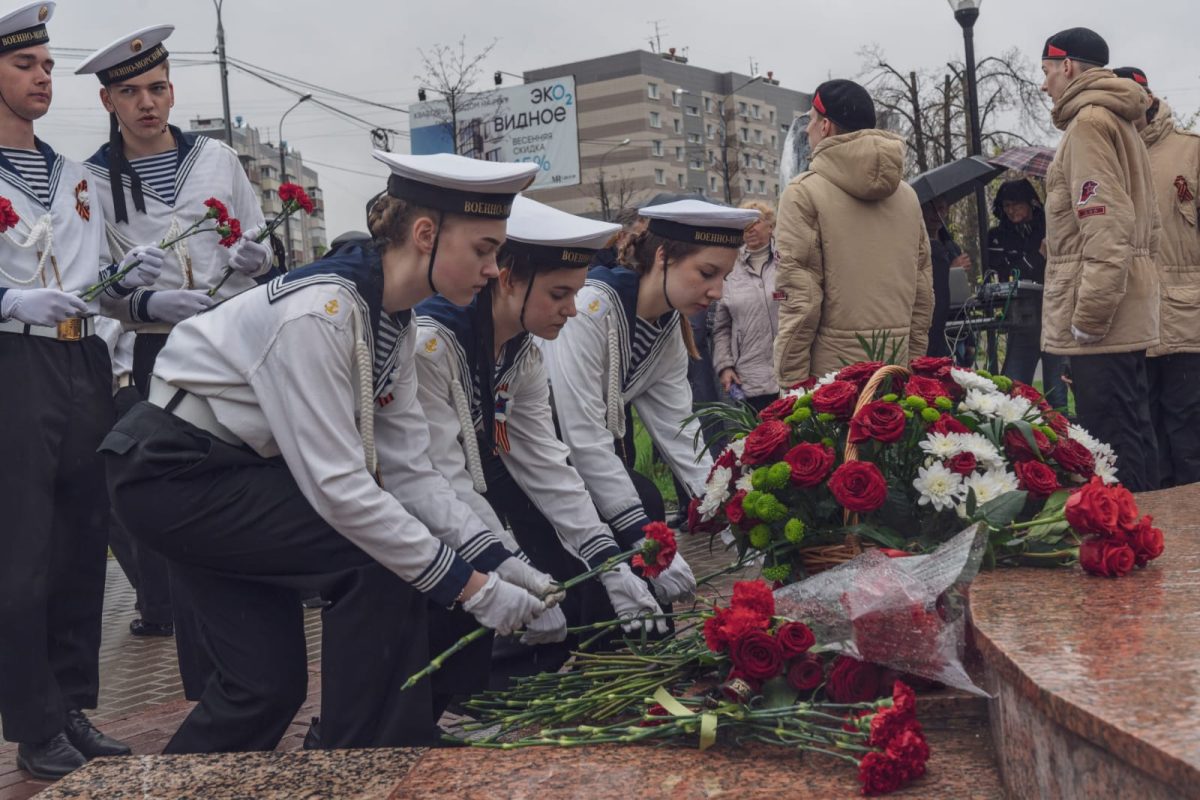 Митинг памяти ликвидаторов аварии на Чернобыльской атомной электростанции прошёл в г. Домодедово — фото 12