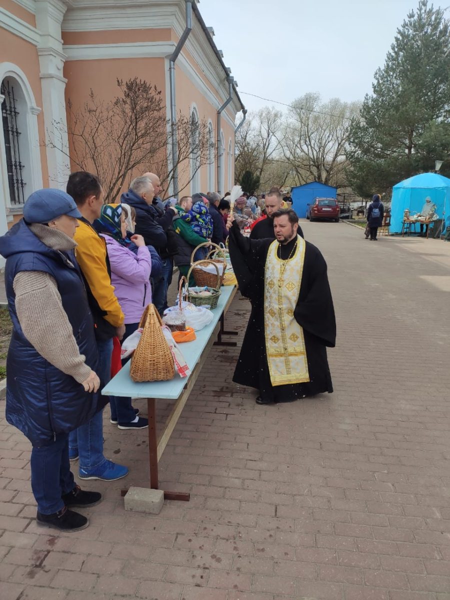Великая суббота в селе Вельяминово