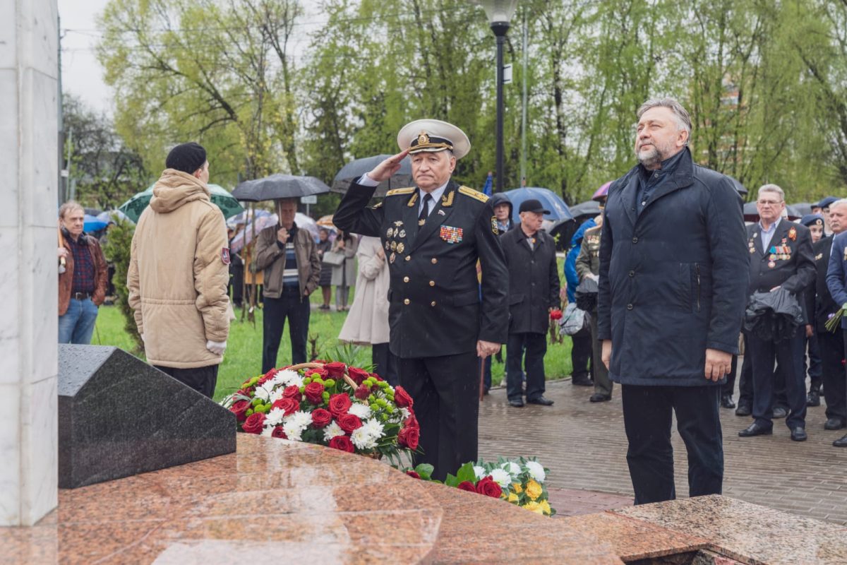 Митинг памяти ликвидаторов аварии на Чернобыльской атомной электростанции прошёл в г. Домодедово — фото 8