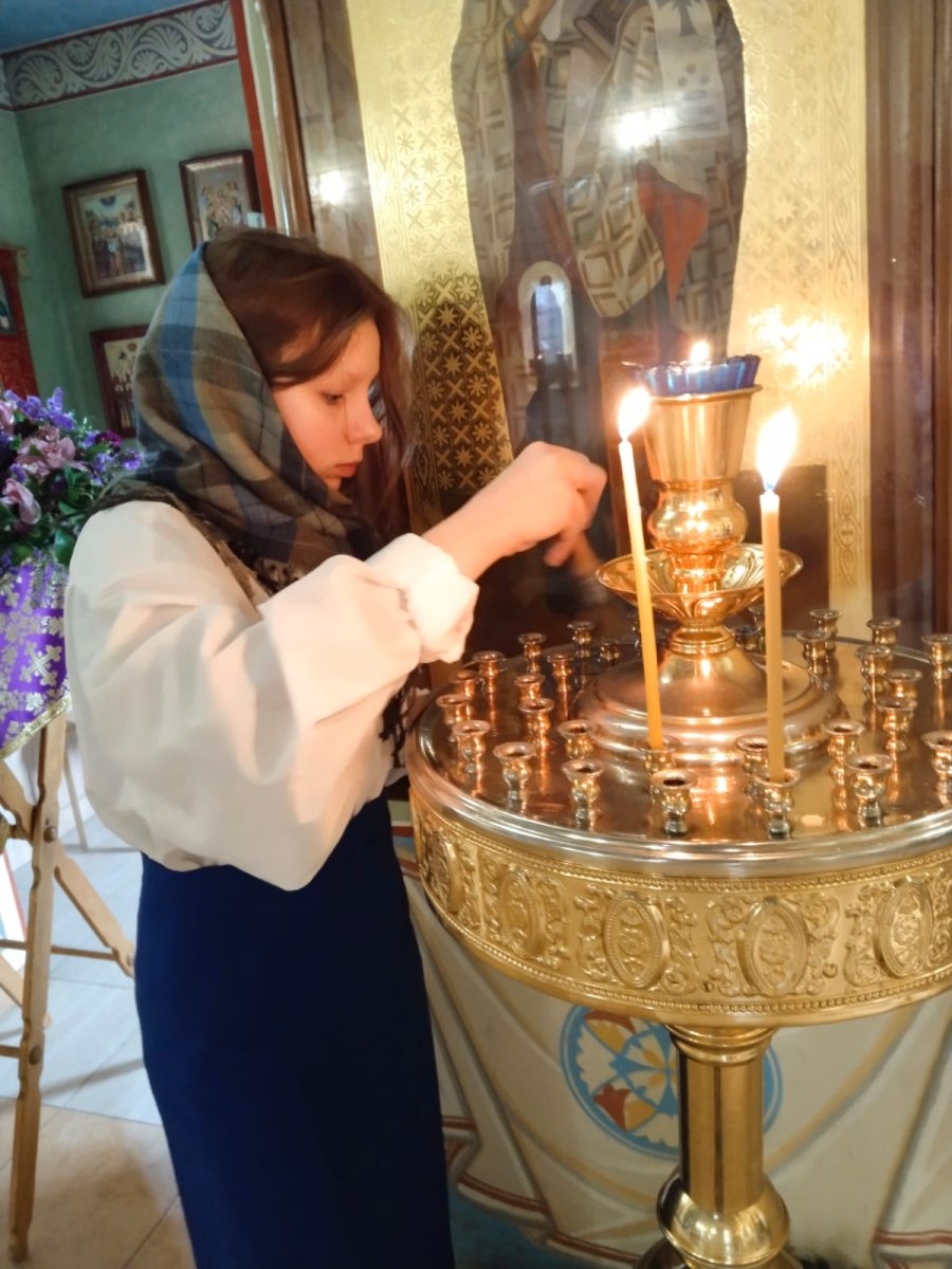 Ученики Востряковского лицея посетили Иоанно-Предтеченский храм