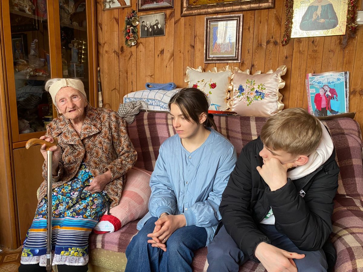 Благотворительная акция «Подарок к Пасхе» в Никольском храме с. Лямцино. — фото 3