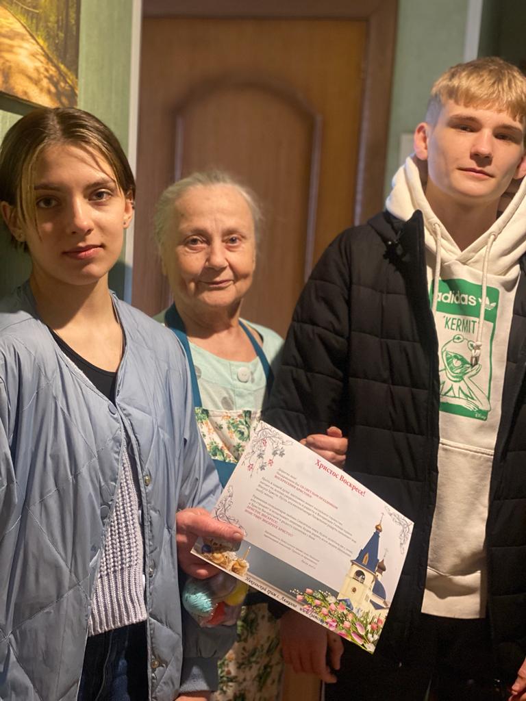 Благотворительная акция «Подарок к Пасхе» в Никольском храме с. Лямцино. — фото 6