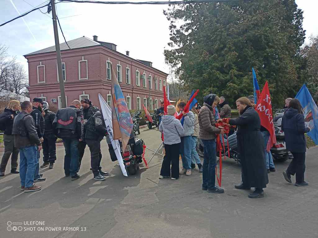 Пасхальный автомотопробег в Домодедово