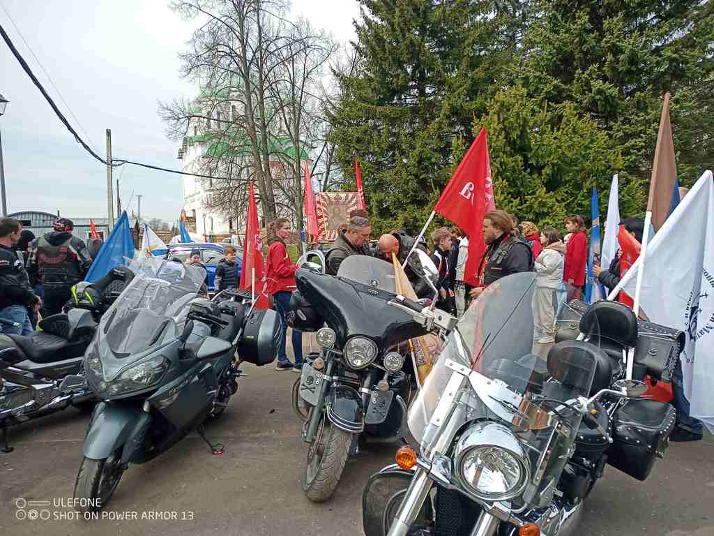 Пасхальный автомотопробег в Домодедово — фото 3