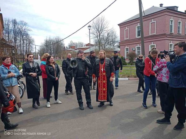 Пасхальный автомотопробег в Домодедово