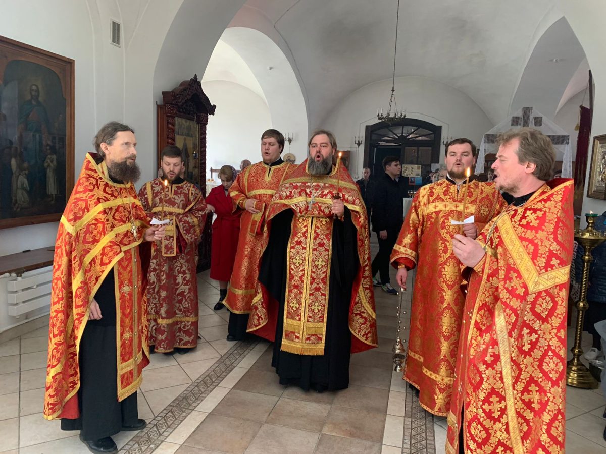 9 дней со дня кончины настоятеля Крестовоздвиженского храма с. Юсупово