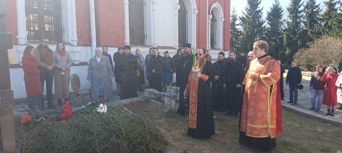 9 дней со дня кончины настоятеля Крестовоздвиженского храма с. Юсупово