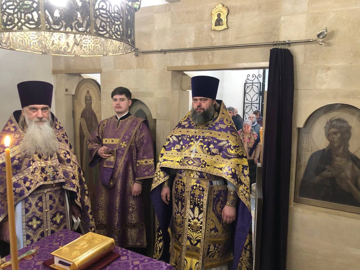 Престольный праздник в храме преподобной Марии Египетской поселка Константиново