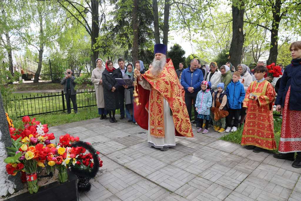 День Победы в Никольском храме с. Лямцино.