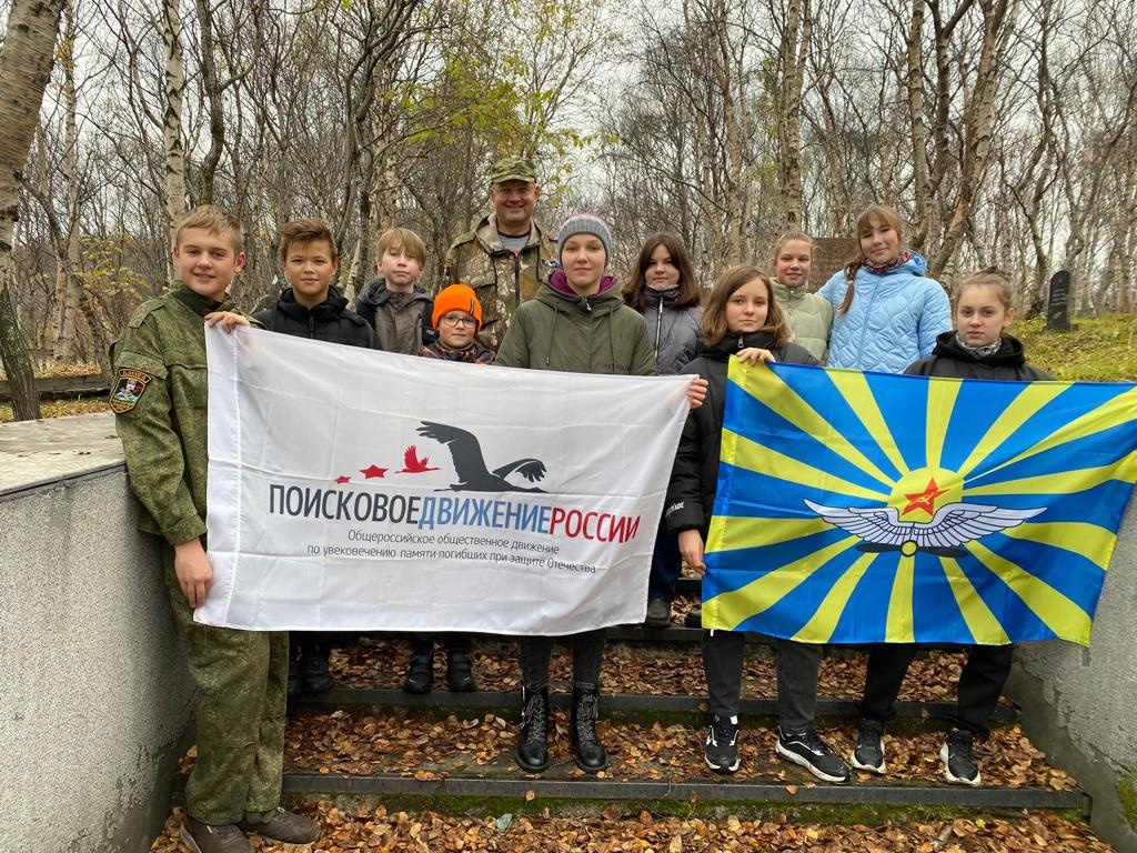 Встреча с командиром Североморского поискового отряда «Ваенга» в приходском музее Никольского храма села Лямцино.