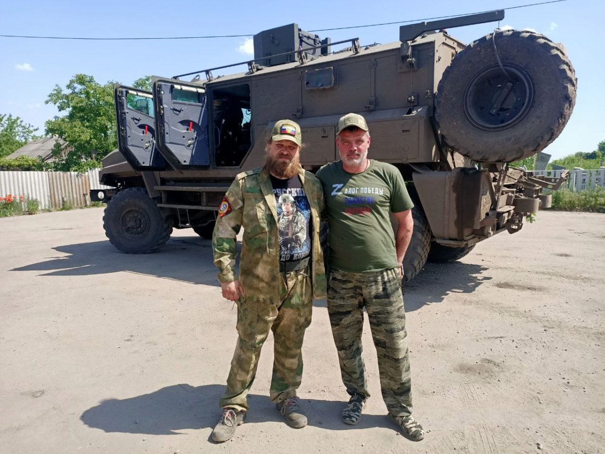 Поездка к военнослужащим в зоне проведения СВО