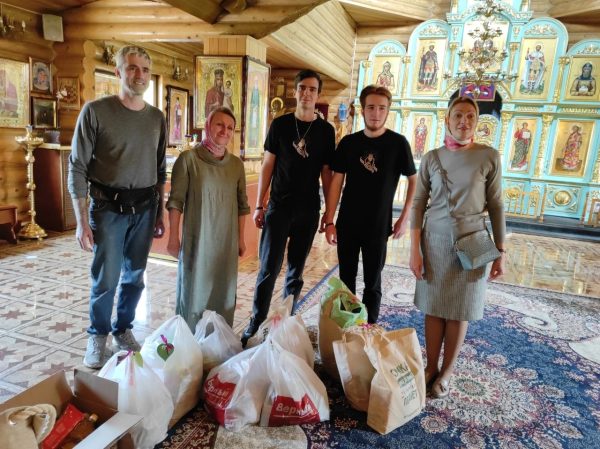 Благотворительная акция в микрорайоне Авиационный