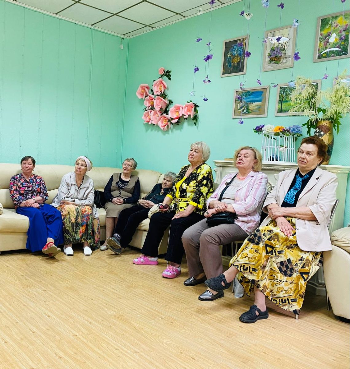 Беседа в клубе «Активное долголетие» г.о. Домодедово