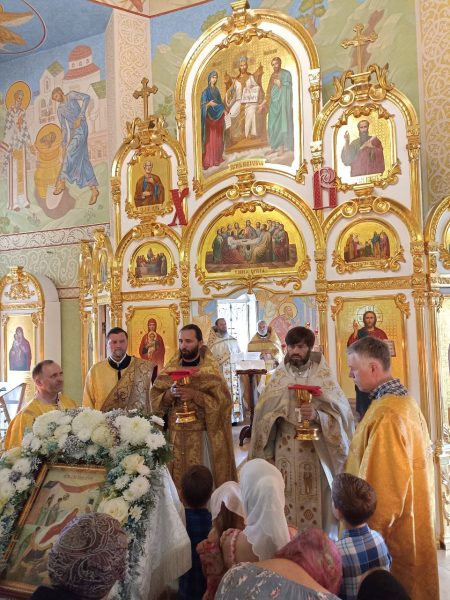 Престольный праздник в храме Рождества Иоанна Предтечи в мкр. Востряково