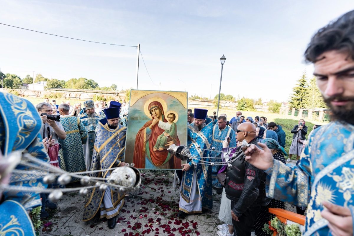 Престольный праздник с перенесением иконы «Отрада и утешение» в селе Добрыниха — фото 2