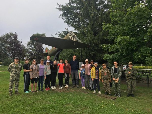 Туристический поход учащихся Воскресной школы Никольского храма с.Лямцино.