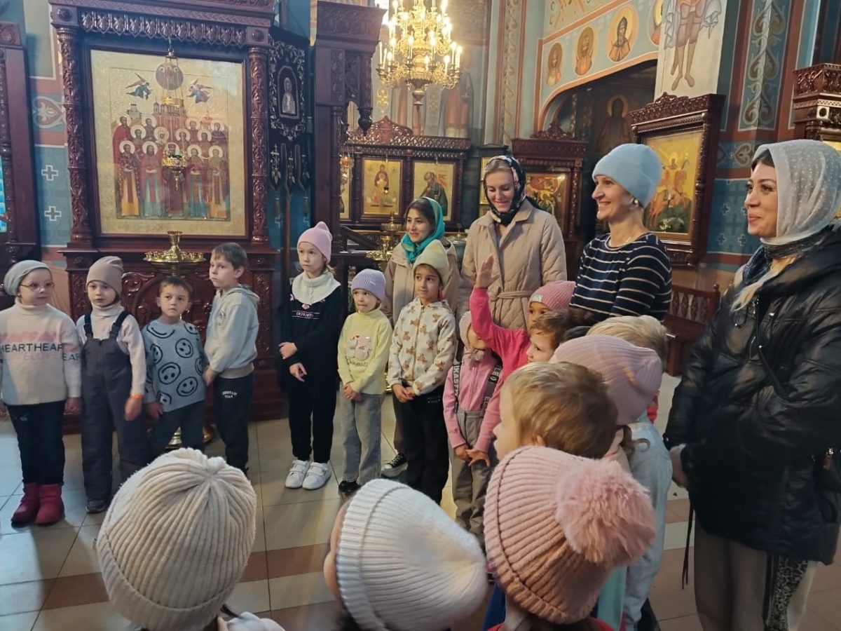 Экскурсия дошкольного отделения «Непоседы» в Домодедовском соборе — фото 2