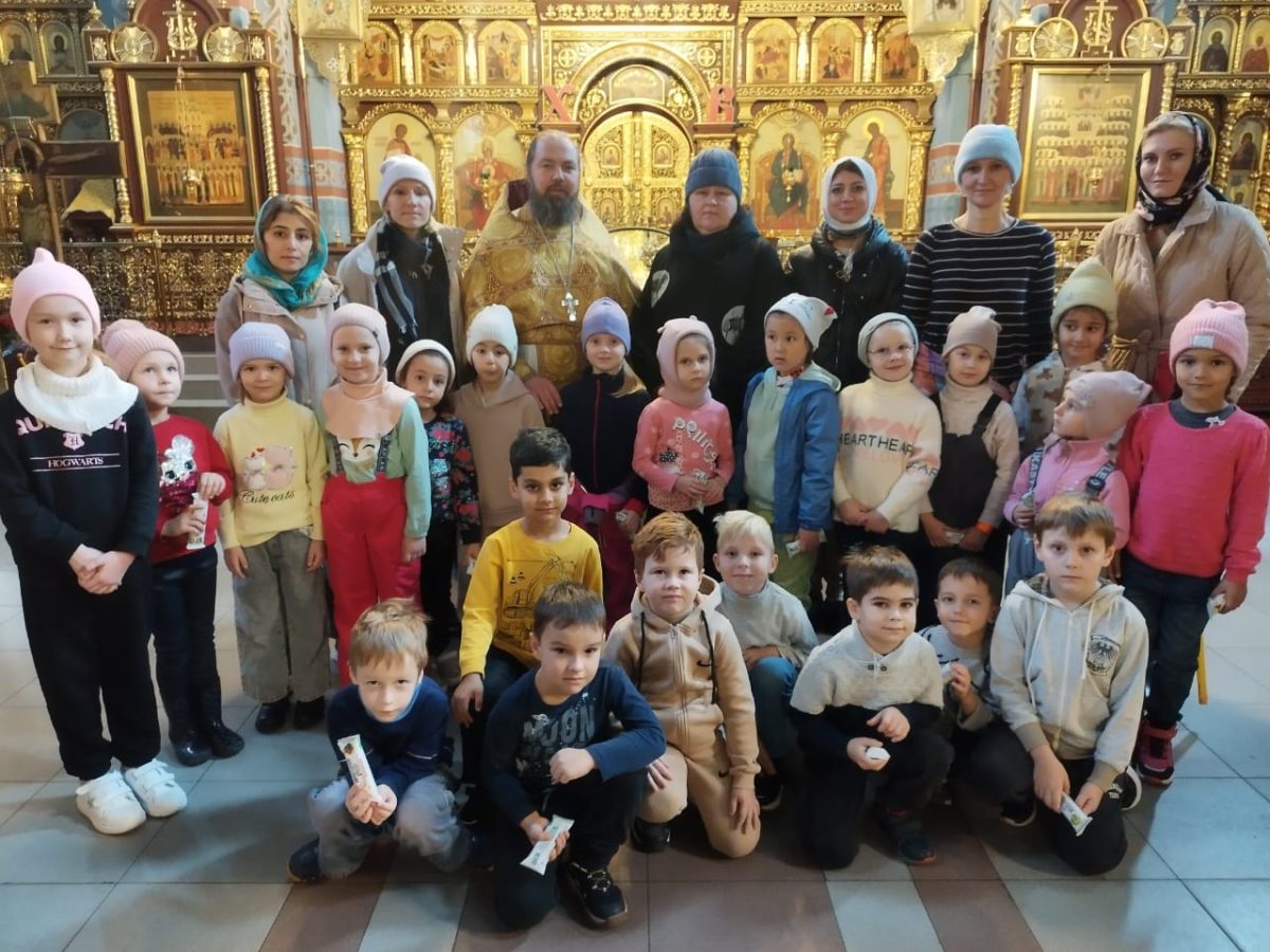 Экскурсия дошкольного отделения «Непоседы» в Домодедовском соборе