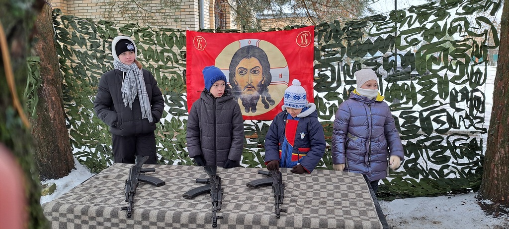 Военно-патриотическая игра в Вельяминово