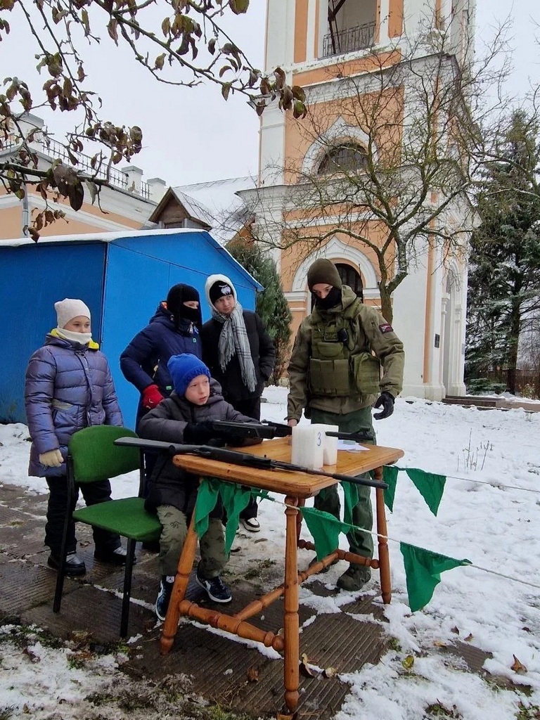 Военно-патриотическая игра в Вельяминово