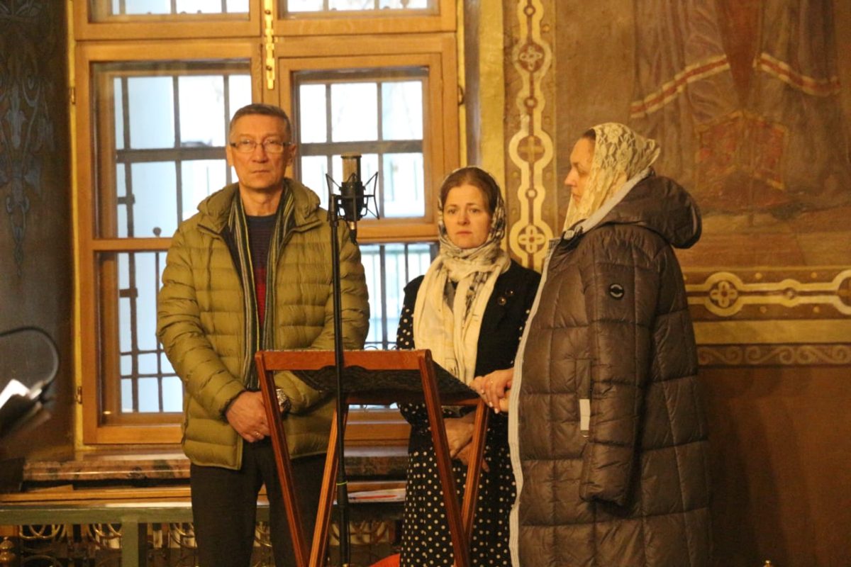 Молебен перед иконой с частицей мощей равноапостольного Николая, архиепископа Японского. — фото 3