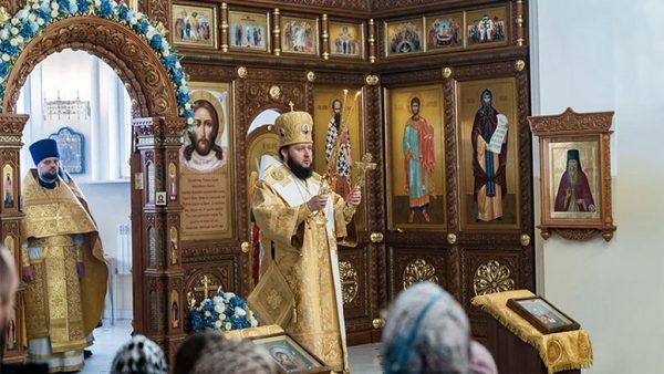 Архипастырский визит в Казанский храм села Красный Путь г.о. Домодедово
