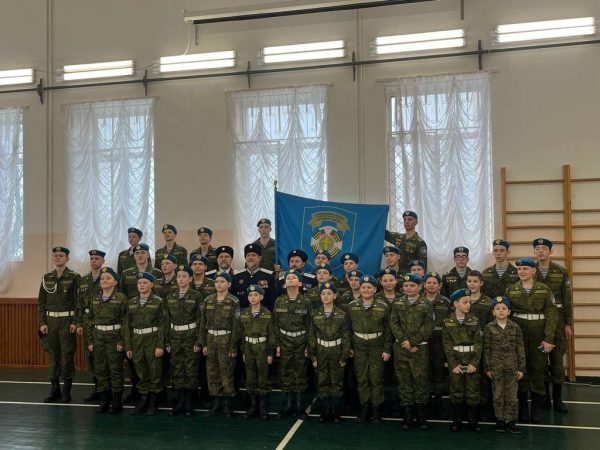 Приведение к торжественному обещанию курсантов Домодедовской дружины