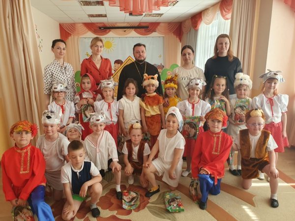 Пасхальный концерт в детском саду «Белоснежка»