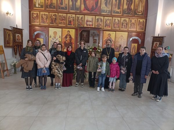 Акция «Подарок к Пасхе» в храме Новомучеников и исповедников Домодедовских