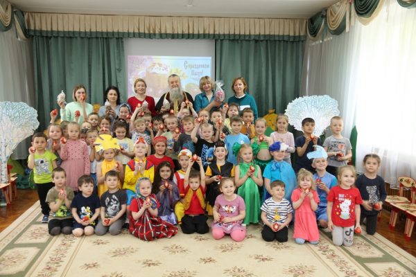 Пасхальный праздник в детском саду «Березка»