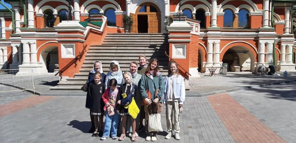 Экскурсия воскресной школы храма иконы Божией Матери «Державная» в Донской монастырь